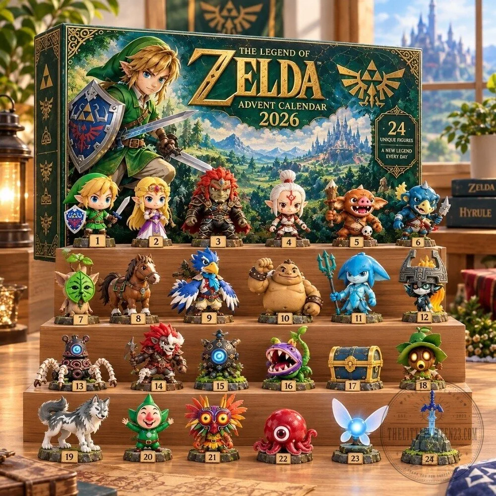 24 Days The Legend of Zelda Advent Calendar 2026 4 24 Days The Legend of Zelda Advent Calendar 2026