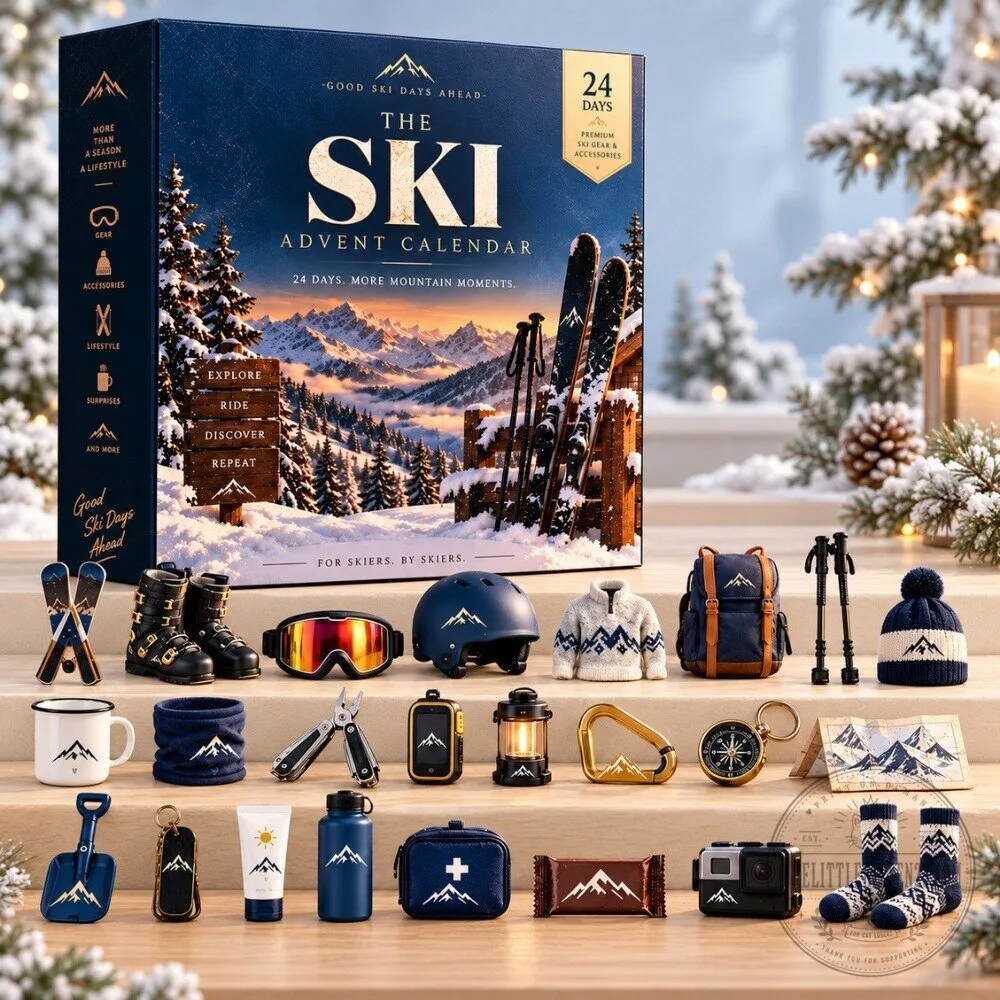 The Ski Advent Calendar 2026 - 24 Days Mountain Skiing Christmas Gift Box 4 The Ski Advent Calendar 2026 - 24 Days Mountain Skiing Christmas Gift Box