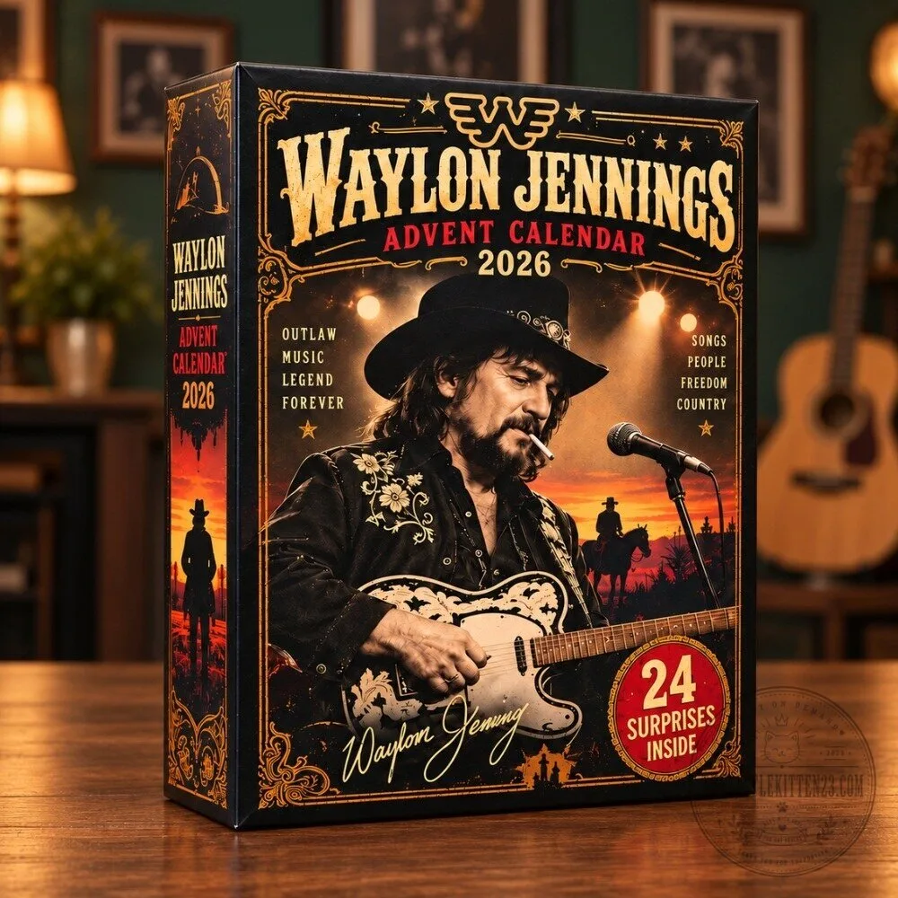 Waylon Jennings Advent Calendar 2026 - 24 Days Country Music Legend Christmas Gift Box 6 Waylon Jennings Advent Calendar 2026 - 24 Days Country Music Legend Christmas Gift Box