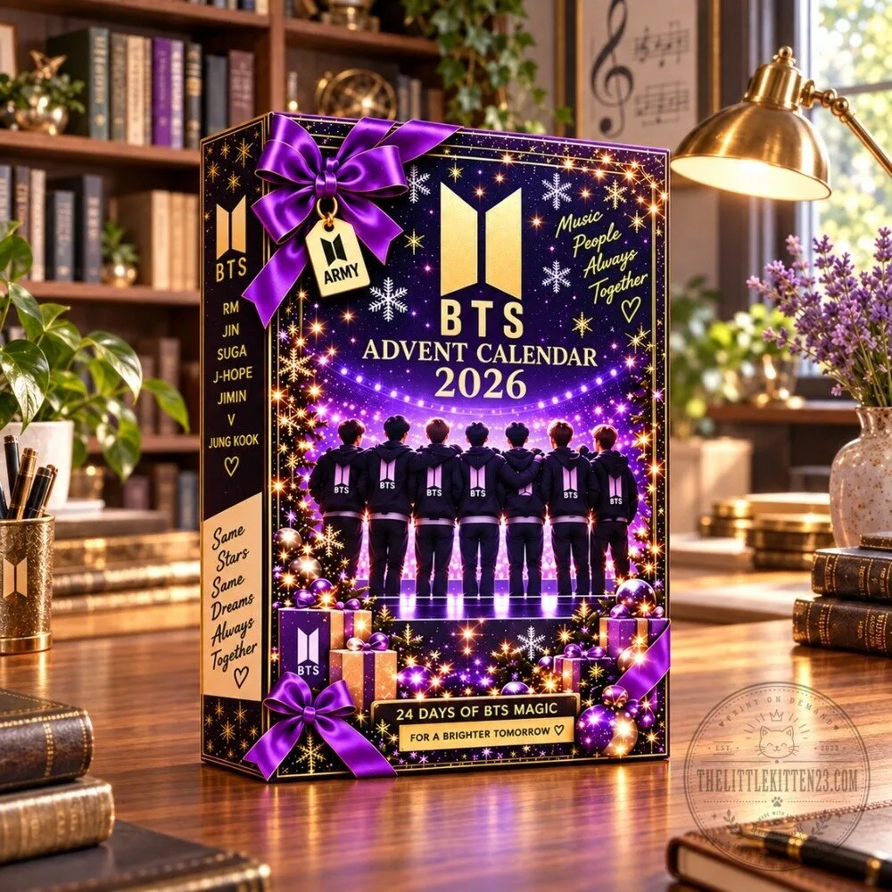 BTS Advent Calendar 2026 - 24 Days K-Pop Army Purple Magic Surprises Christmas Gift Box 5 BTS Advent Calendar 2026 - 24 Days K-Pop Army Purple Magic Surprises Christmas Gift Box
