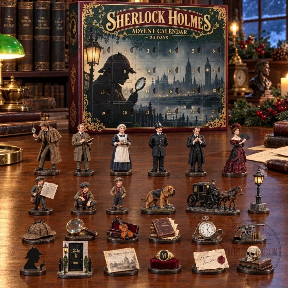 Sherlock Holmes 2026 Advent Calendar 24 Days Christmas Countdown 5 Sherlock Holmes 2026 Advent Calendar 24 Days Christmas Countdown