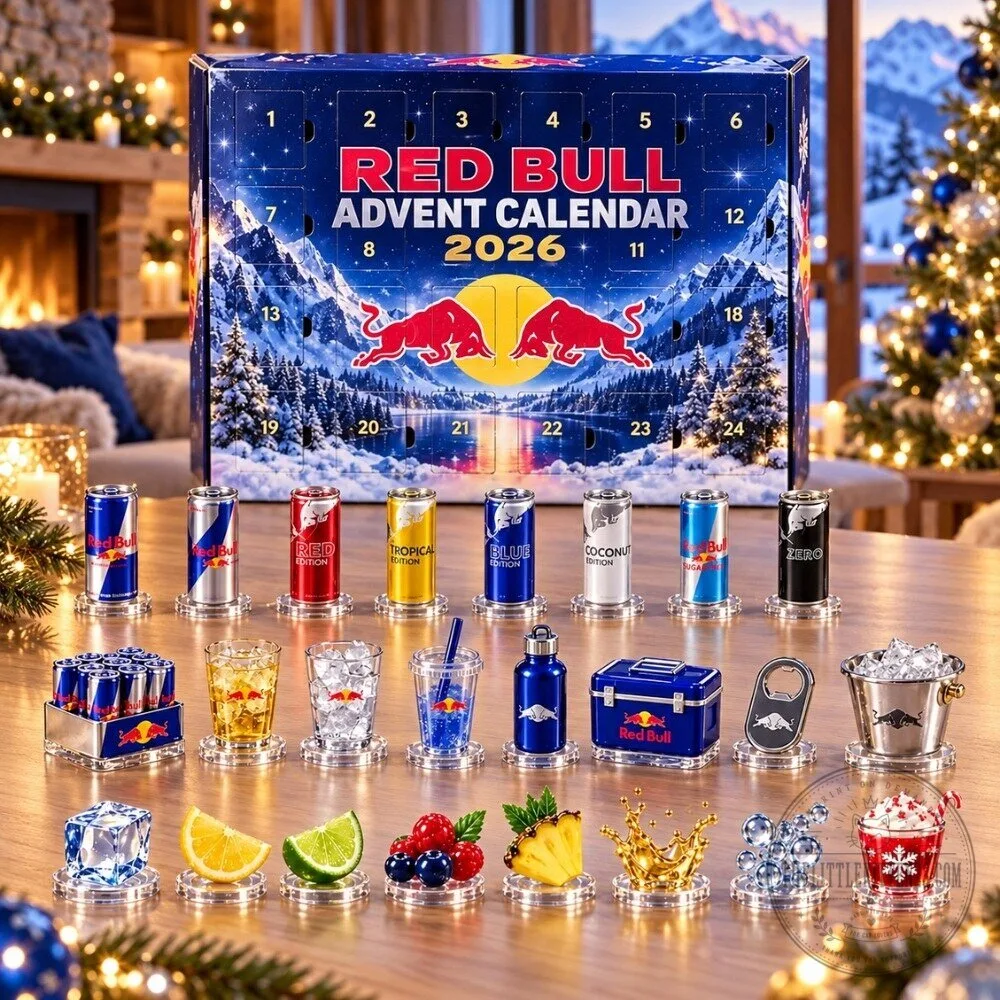 Red Bull 2026 Advent Calendar - 24 Days Energy Drink Christmas Countdown 4 Red Bull 2026 Advent Calendar - 24 Days Energy Drink Christmas Countdown