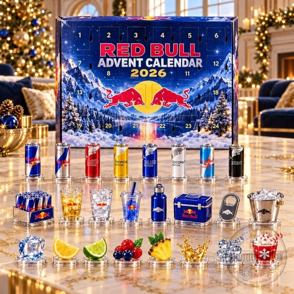 Red Bull 2026 Advent Calendar - 24 Days Energy Drink Christmas Countdown 5 Red Bull 2026 Advent Calendar - 24 Days Energy Drink Christmas Countdown