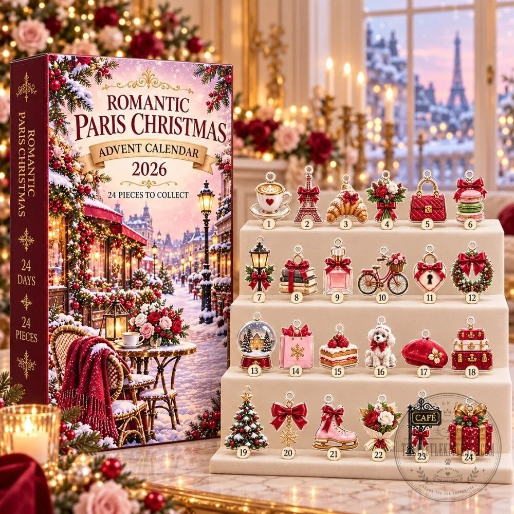 Romantic Paris Christmas Advent Calendar 2026