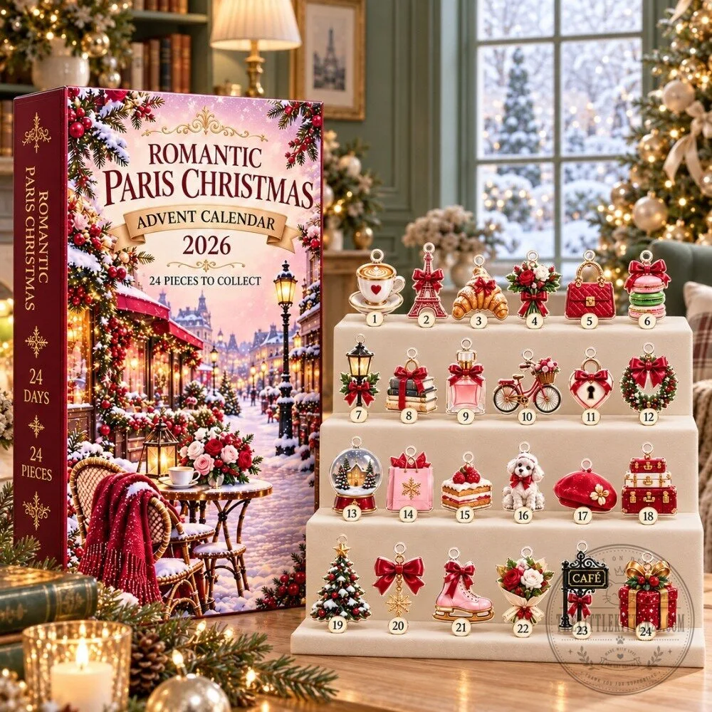 Romantic Paris Christmas Advent Calendar 2026 4 Romantic Paris Christmas Advent Calendar 2026