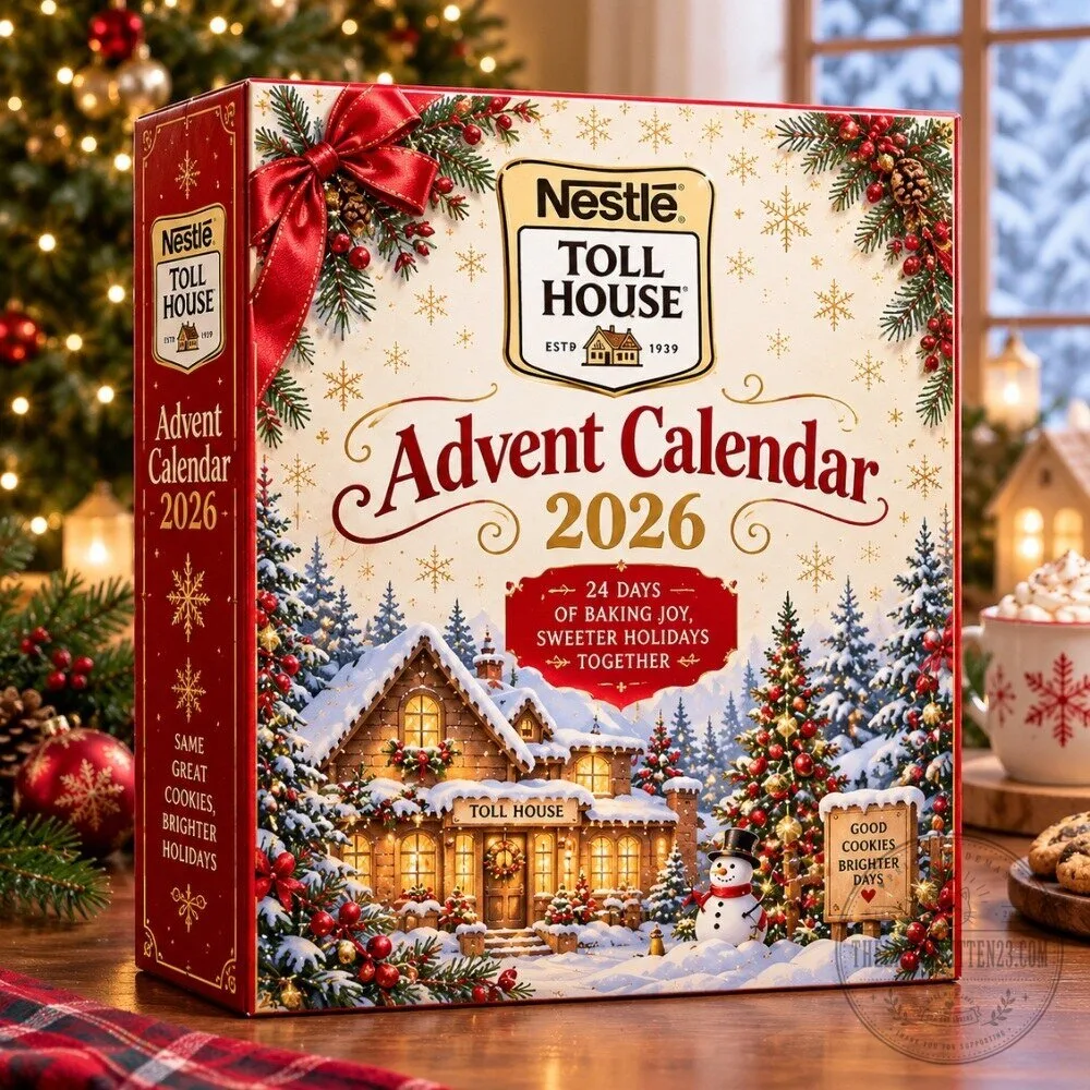 Nestle Toll House Advent Calendar 2026 - 24-Day Christmas Baking Countdown Gift Box 5 Nestle Toll House Advent Calendar 2026 - 24-Day Christmas Baking Countdown Gift Box