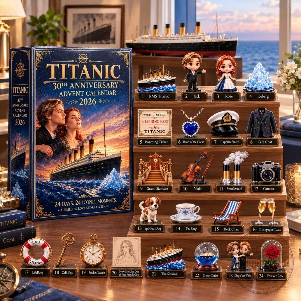 24 Days of Titanic 30th Anniversary Advent Calendar 2026