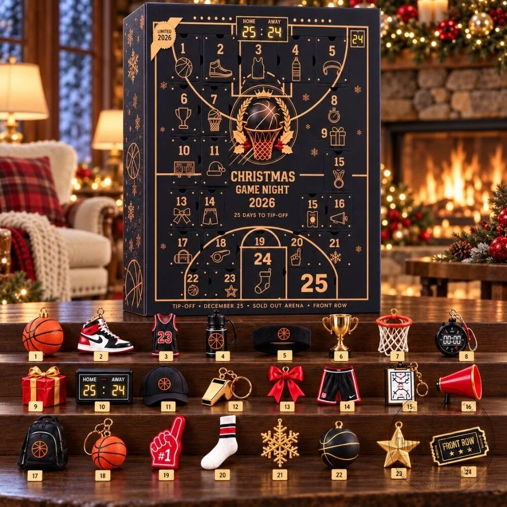 Christmas Game Night Basketball Advent Calendar 2026 4 Christmas Game Night Basketball Advent Calendar 2026