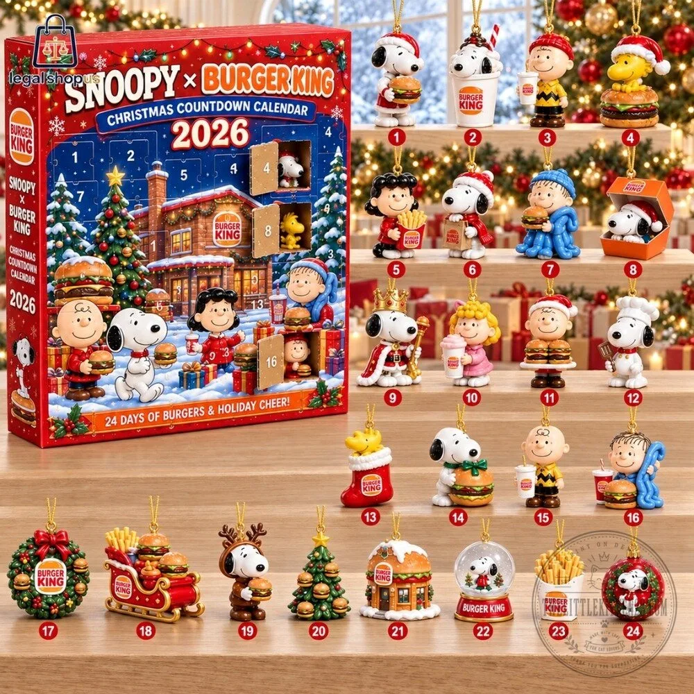 Snoopy x Burger King Advent Calendar 2026