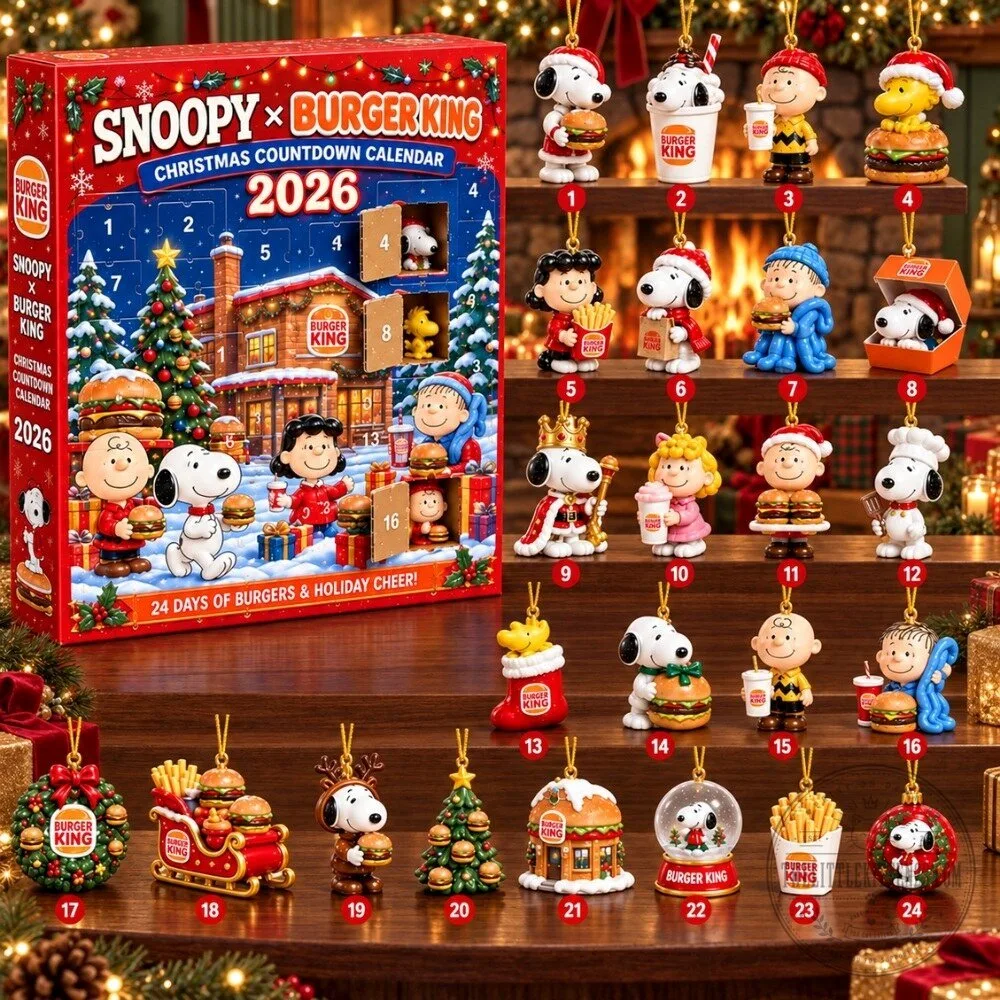 Snoopy x Burger King Advent Calendar 2026 5 Snoopy x Burger King Advent Calendar 2026