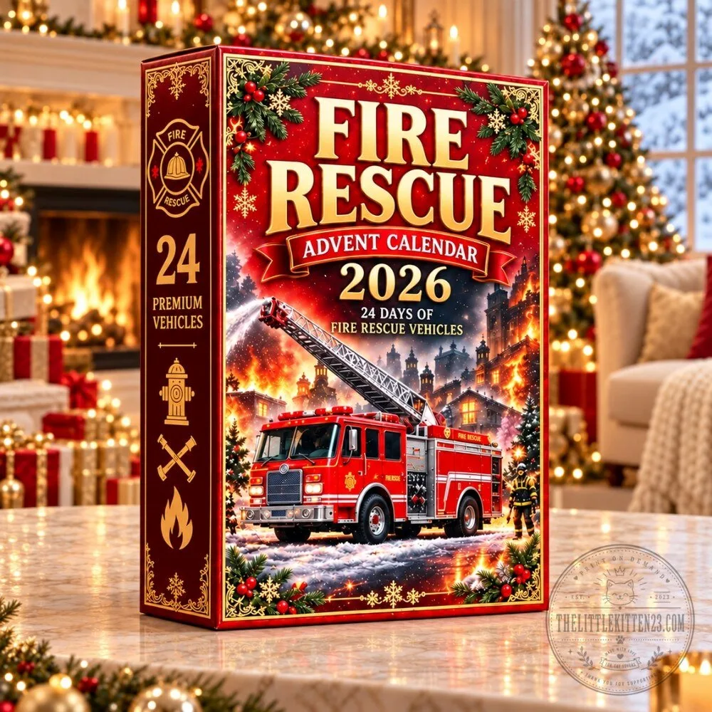 Fire Rescue Advent Calendar 2026 - 24 Days of Fire Rescue Premium Vehicles Christmas Countdown Box 5 Fire Rescue Advent Calendar 2026 - 24 Days of Fire Rescue Premium Vehicles Christmas Countdown Box