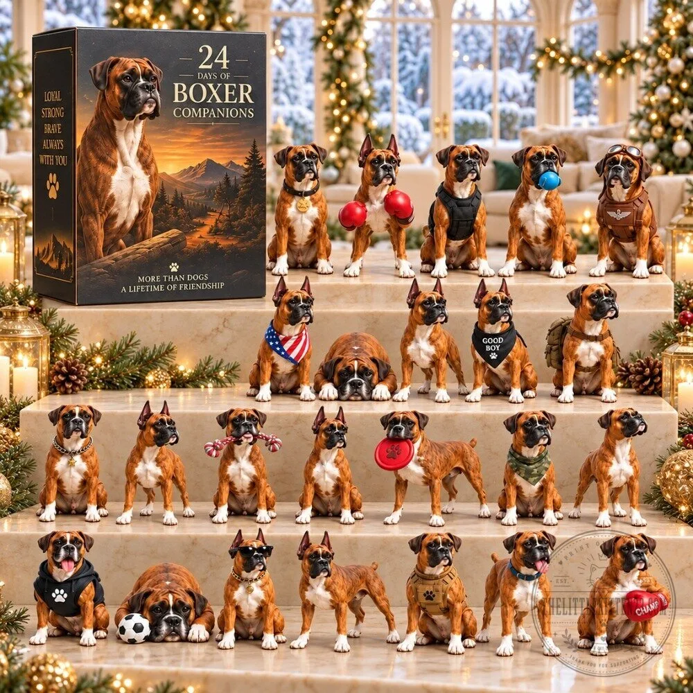 24 Days of Boxer Dog Advent Calendar 2026 3 24 Days of Boxer Dog Advent Calendar 2026
