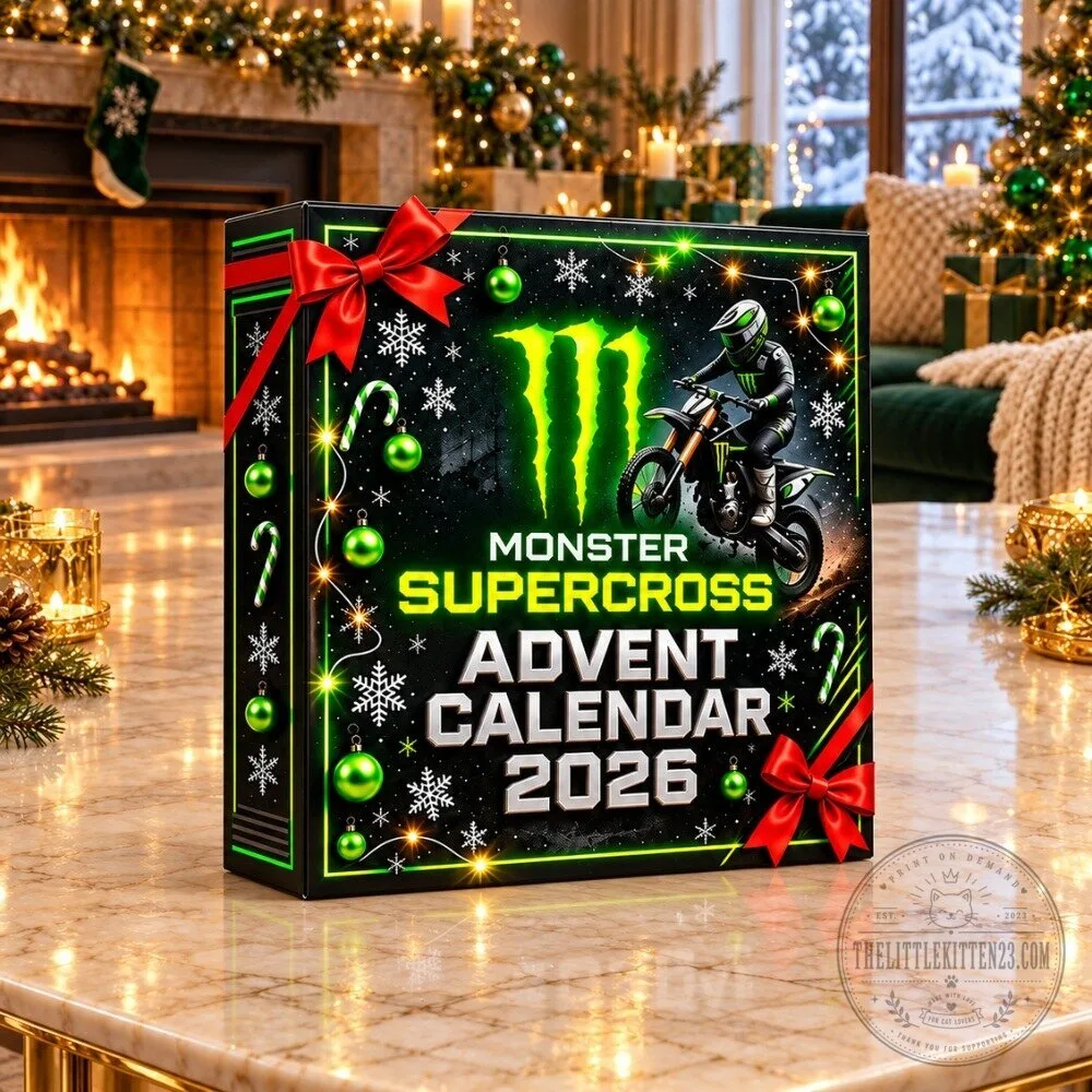 Monster Supercross Advent Calendar 2026 - 24 Days Motocross Christmas Countdown Box 5 Monster Supercross Advent Calendar 2026 - 24 Days Motocross Christmas Countdown Box