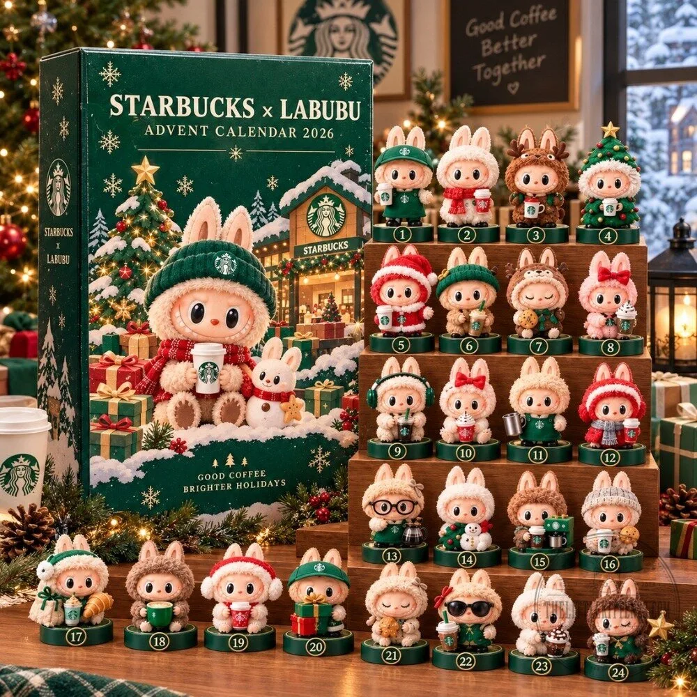 25 Days Starbucks x Labubu Advent Calendar 2026 4 25 Days Starbucks x Labubu Advent Calendar 2026