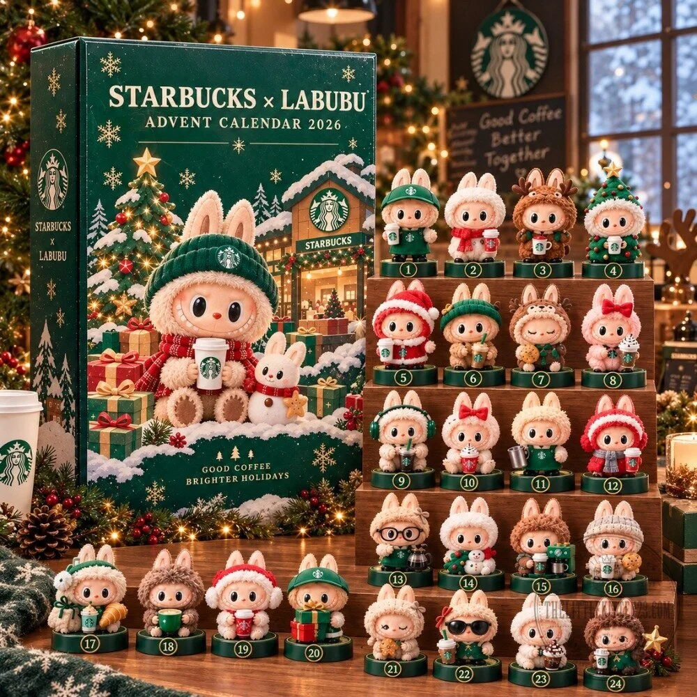 25 Days Starbucks x Labubu Advent Calendar 2026 5 25 Days Starbucks x Labubu Advent Calendar 2026