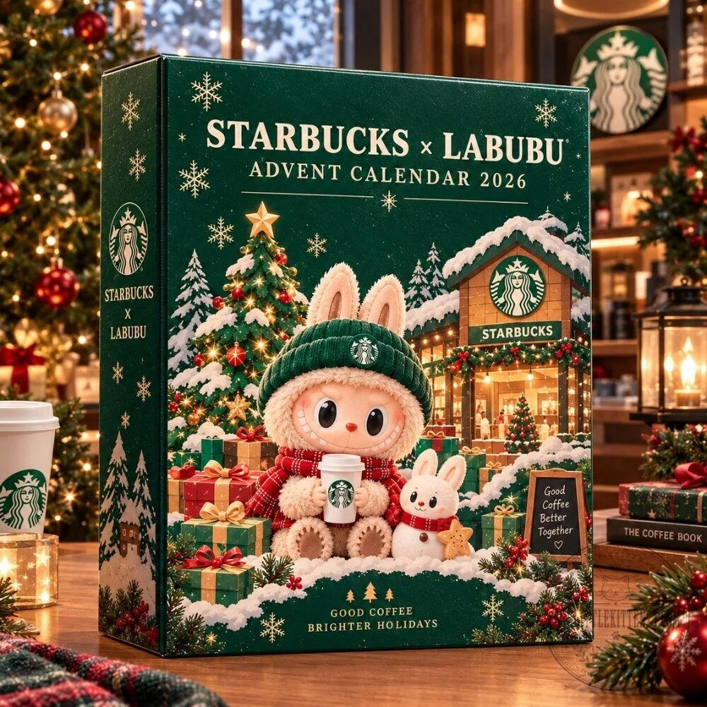 25 Days Starbucks x Labubu Advent Calendar 2026 6 25 Days Starbucks x Labubu Advent Calendar 2026