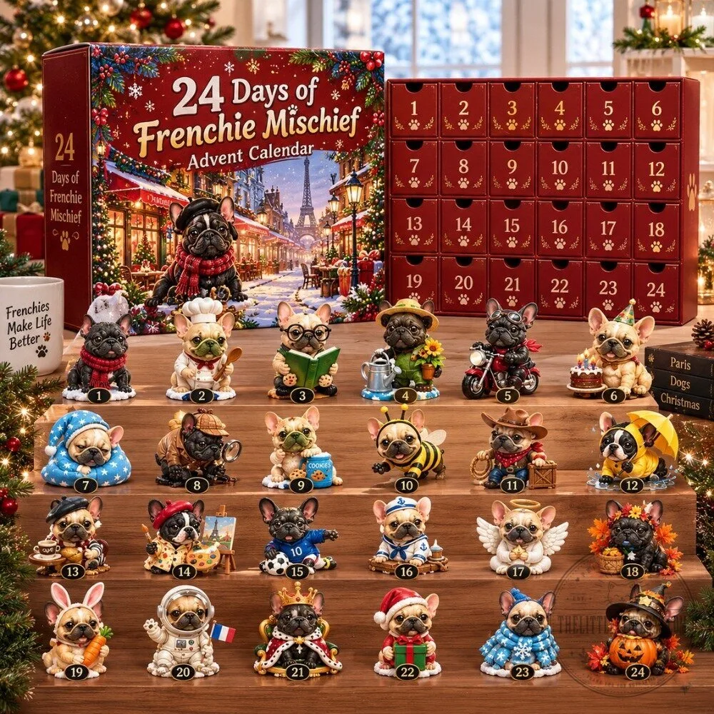 24 Days French Bulldog Advent Calendar 2026