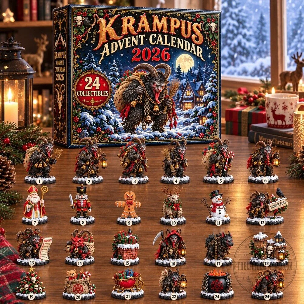 Krampus Advent Calendar 2026 - 24 Days Horror Monster Collectible Christmas Countdown Box 3 Krampus Advent Calendar 2026 - 24 Days Horror Monster Collectible Christmas Countdown Box