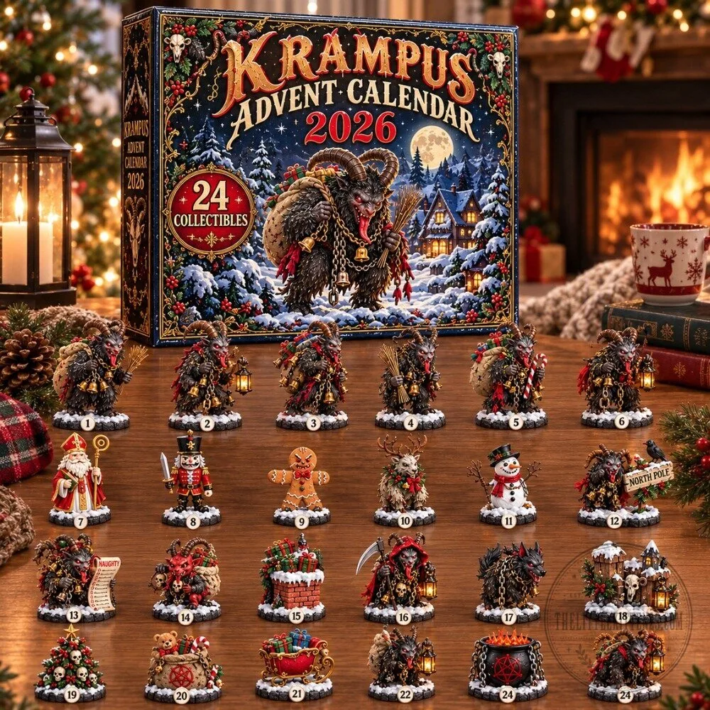 Krampus Advent Calendar 2026 - 24 Days Horror Monster Collectible Christmas Countdown Box 4 Krampus Advent Calendar 2026 - 24 Days Horror Monster Collectible Christmas Countdown Box