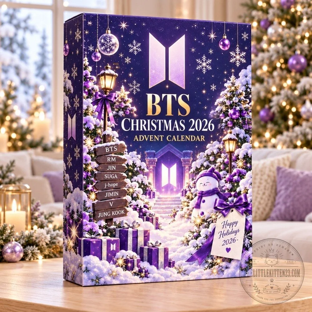 BTS Christmas Advent Calendar 2026 - 24 Days K-Pop ARMY Merch & Member Holiday Countdown Box 5 BTS Christmas Advent Calendar 2026 - 24 Days K-Pop ARMY Merch & Member Holiday Countdown Box