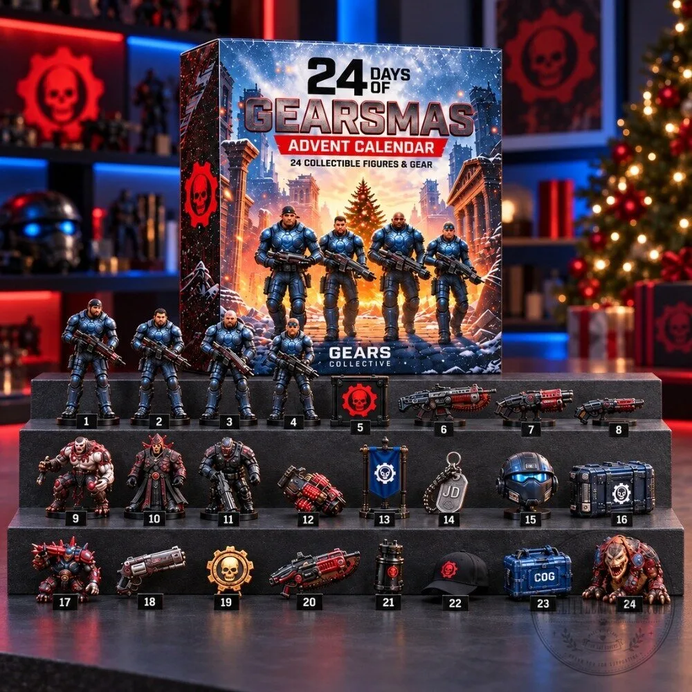 24 Days Gears Of War Gearsmas Advent Calendar 2026