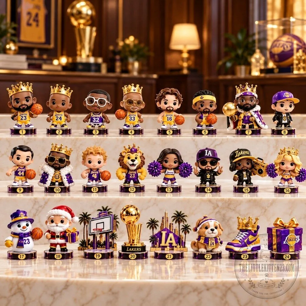 24 Days Of Los Angeles Lakers Royal Legends Advent Calendar 2026 4 24 Days Of Los Angeles Lakers Royal Legends Advent Calendar 2026