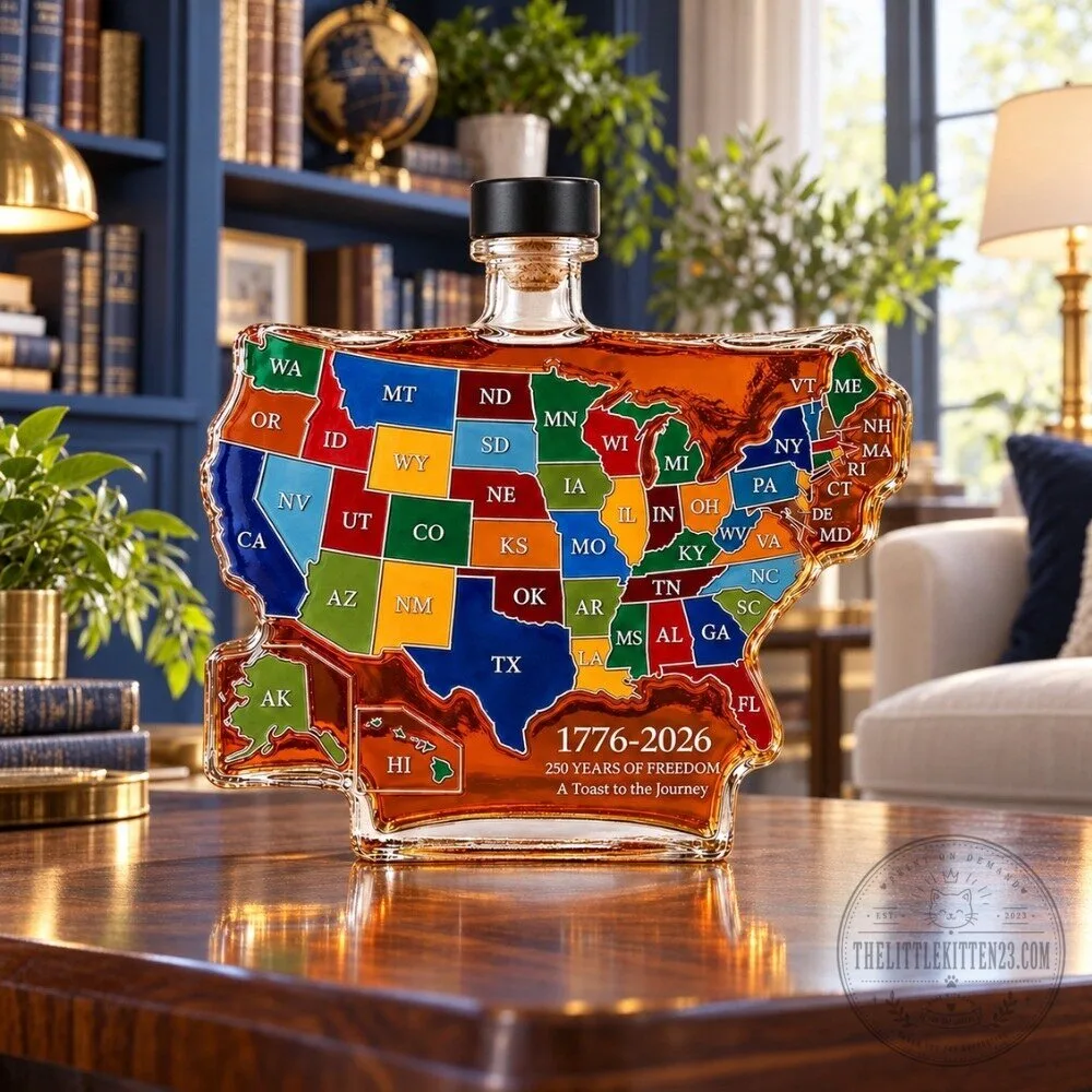 USA Semiquincentennial 250 Years Of Freedom Whiskey Bottle Decanter 2026 5 USA Semiquincentennial 250 Years Of Freedom Whiskey Bottle Decanter 2026