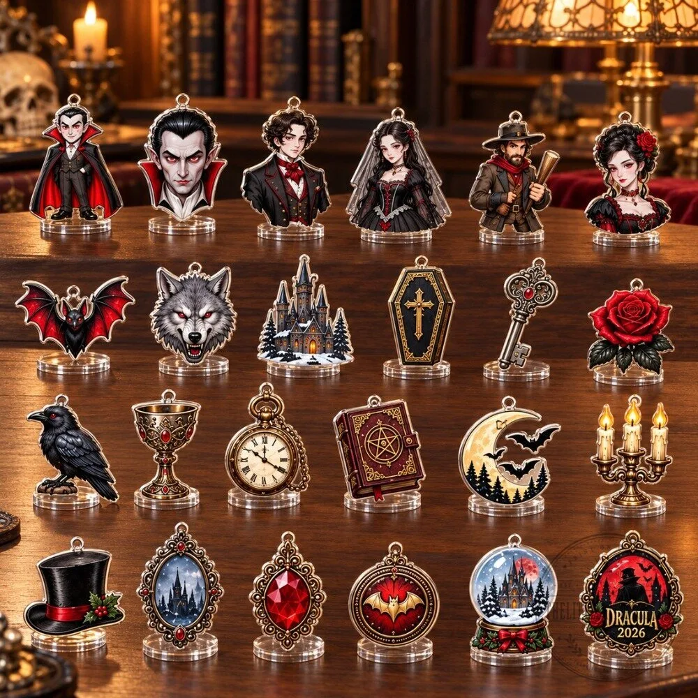 24 Days Dracula Advent Calendar 2026 - Limited Edition Gothic Vampire Horror Christmas Countdown Box 4 24 Days Dracula Advent Calendar 2026 - Limited Edition Gothic Vampire Horror Christmas Countdown Box