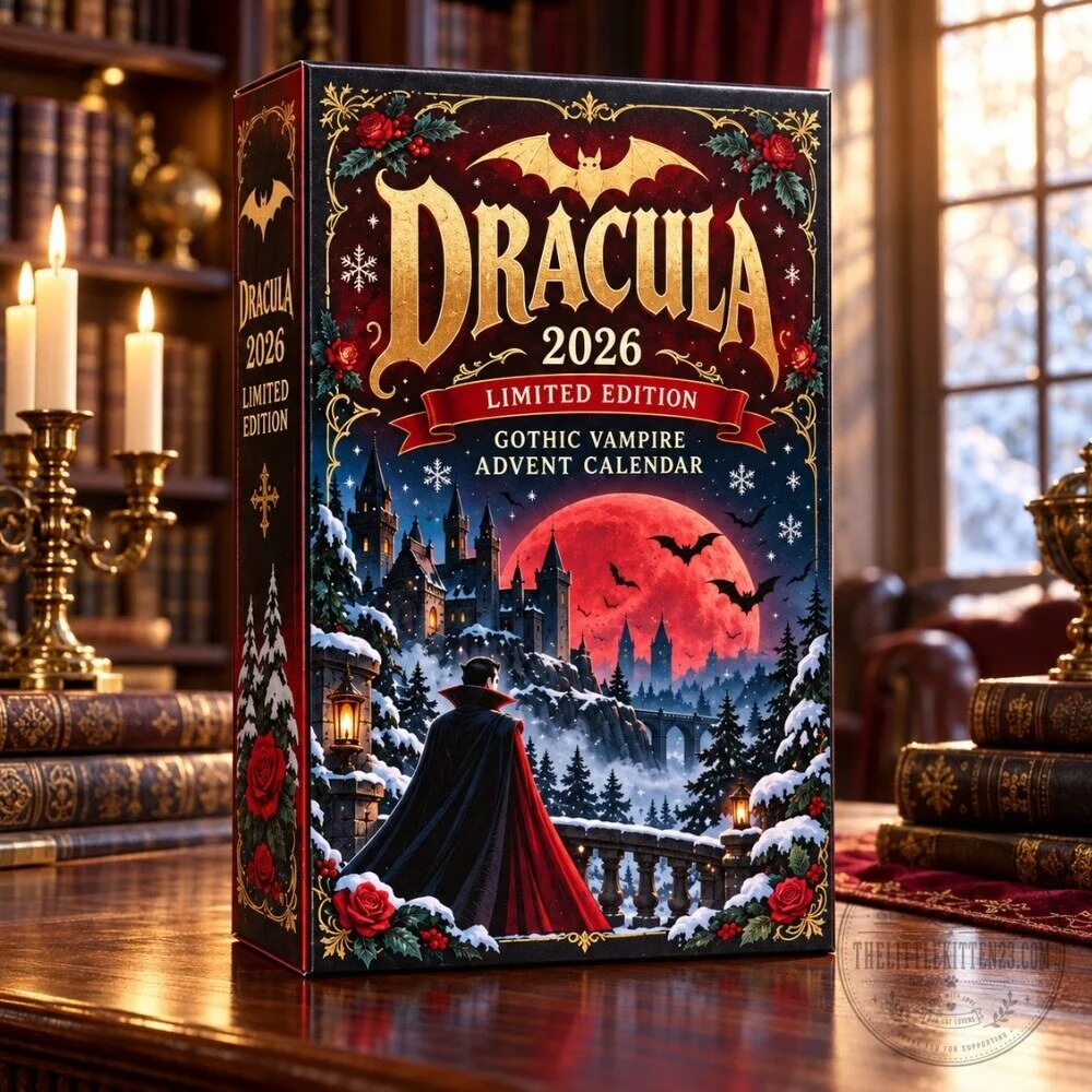 24 Days Dracula Advent Calendar 2026 - Limited Edition Gothic Vampire Horror Christmas Countdown Box 5 24 Days Dracula Advent Calendar 2026 - Limited Edition Gothic Vampire Horror Christmas Countdown Box