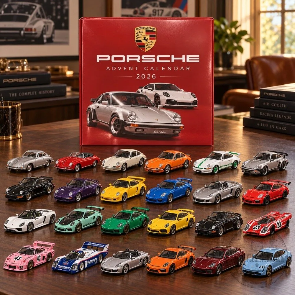 Porsche Advent Calendar 2026 Gift Christmas Countdown Box 3 Porsche Advent Calendar 2026 Gift Christmas Countdown Box