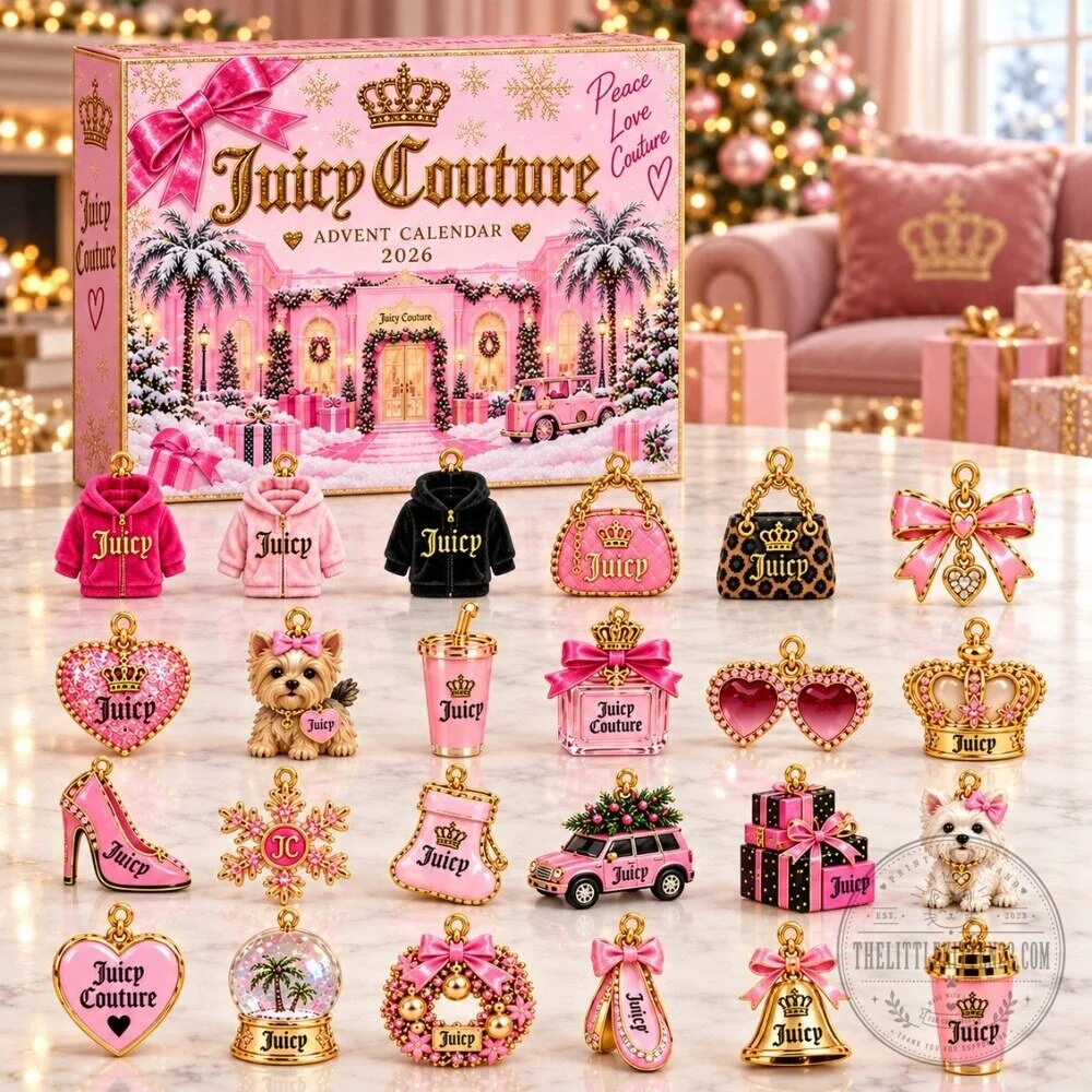 24 Days Juicy Couture Peace Love Couture Advent Calendar 2026